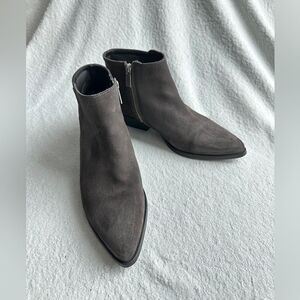 Thursday Boot Company Gray Suede Downtown Ankle Bootie Women’s 9.5 Boots‎